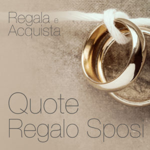 Quote Regalo Sposi